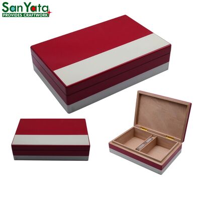 Wholesale Cigar Box Luxury Wooden Cigar Humidor Box | Custom Logo Printing | OEM/ODM Supplier/Premium Wood Storage Case