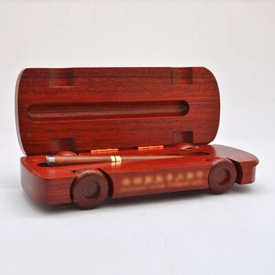 Custom-shaped Novelty Pencil Cases Can Be Engraved with Corporate Logos As Promotional Gifts