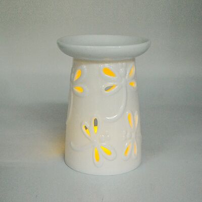White Hot Selling Ceramic Essential Oil Burner Customizable Shape for Restaurant Decor