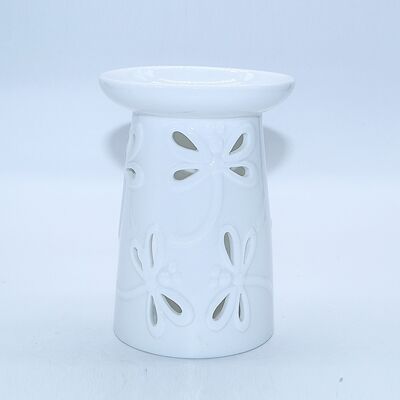 White Hot Selling Ceramic Essential Oil Burner Customizable Shape for Restaurant Decor