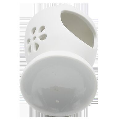 Hot-selling White  Porcelain Candle Burner Burning Oil for  Home Decor