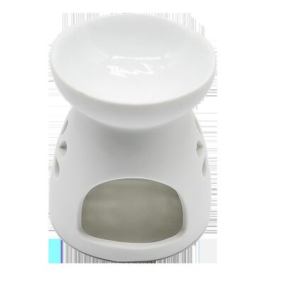 Hot-selling White  Porcelain Candle Burner Burning Oil for  Home Decor