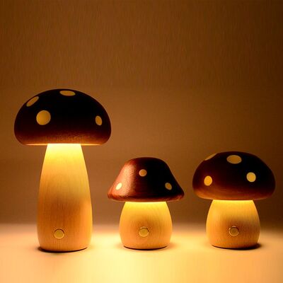 Cute Mushroom Shape Table Astmosphere Night  Lamps for Children Gift