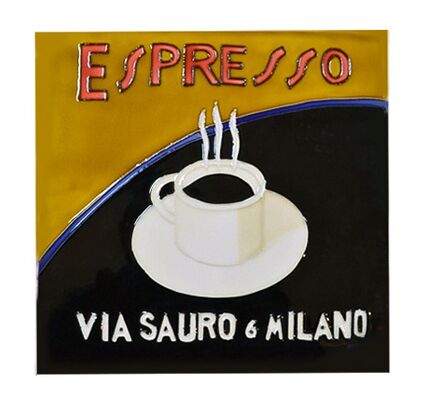 Custom Ceramic Wall hang Decorative Art Tiles for Cafe Decor