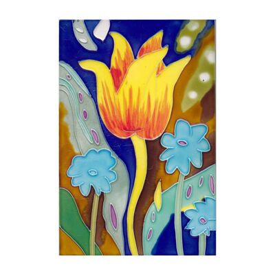 20x30cm Handcrafted Wall-mounted Ceramic Decorative Pictures for Bedroom