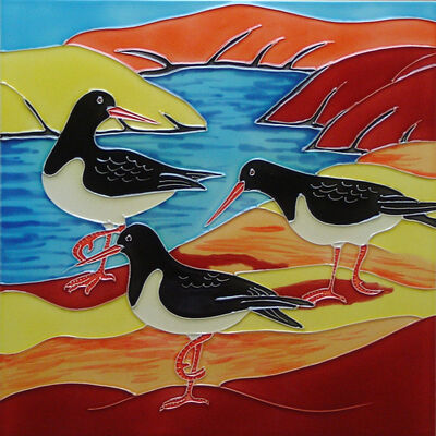 Lovely Hand Painted Ceramic Decorative Art Wall Hanging Tiles for Home Decoration