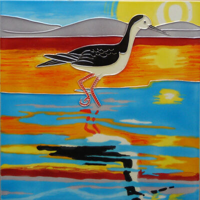 Lovely Hand Painted Ceramic Decorative Art Wall Hanging Tiles for Home Decoration