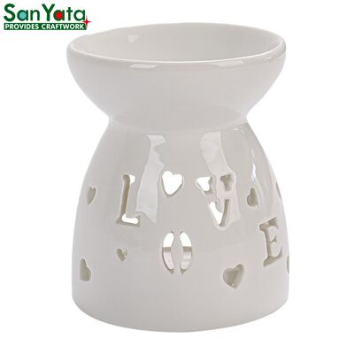 Wholesale Wax Melt Burner Melter Warmer Ceramic Tea Light Candle Holder, Essential Oil Burner Incense Aroma Diffuser, Home Decor