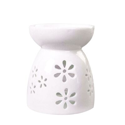 Modern Luxury Plug-In Oil Diffuser Ceramic Wax Melt Burner Warmer for Spa