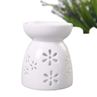 Modern Luxury Plug-In Oil Diffuser Ceramic Wax Melt Burner Warmer for Spa