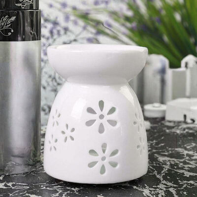 Modern Luxury Plug-In Oil Diffuser Ceramic Wax Melt Burner Warmer for Spa
