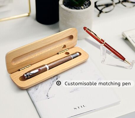 Handmade Rosewood Pen Case Protect Your Favorite Pen  for Corporate Gift.
