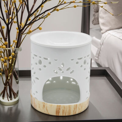 Home Decor Ceramic Candle Incense Burner  Tealight  for Valentines Day Gift