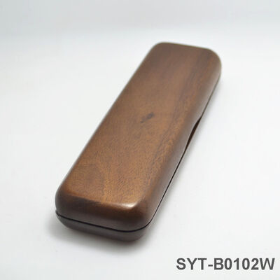 High Quality  Custom Logo Natural Solid Wooden Pen Gift  Box for Business Gift