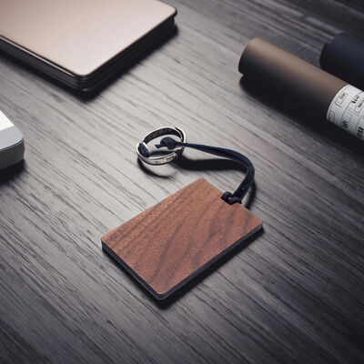 China Whosale Hign-quality Wooden Promotional Key Chain for Business Gifts