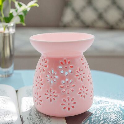 Hot Sale Custom Incense Burner Ceramic Wax Melts Warmer Ceramic Oil Aromatherapy Holder Candle Scented Diffuser Home Bedroom