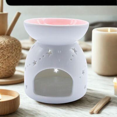 Wholesale Essential Oil Candle Incense Burner Ceramic Scented Wax Melt Burner Fragrance Wax Melt Warmer