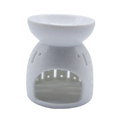Factory Customized Wax Melt Warmer Ceramic Tealight Candle Holder Warmer Stove Essential Oil Burner Scented Wax Melting Heater