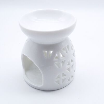 OEM/ODM Wholesale Oil burner Aromatherapy Stove Candle Holder Ceramic Aromatic Clear Wax Warmer