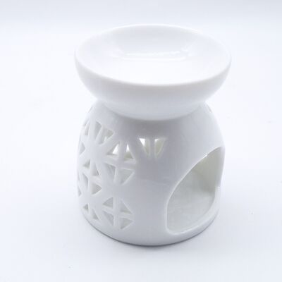 OEM/ODM Wholesale Oil burner Aromatherapy Stove Candle Holder Ceramic Aromatic Clear Wax Warmer