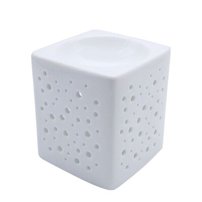 Whosale Elegant Wax Burners Modern Ceramic Custom Logo  in Essential Oil Ceramic Wax Melt Burner Warmer