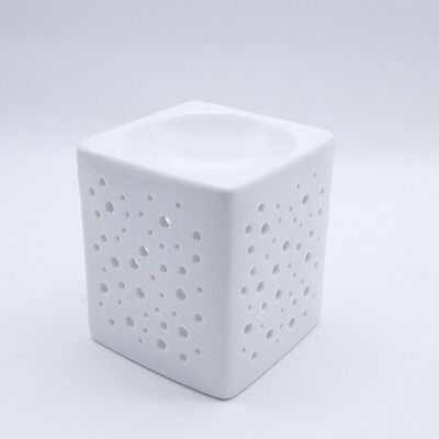 Whosale Elegant Wax Burners Modern Ceramic Custom Logo  in Essential Oil Ceramic Wax Melt Burner Warmer