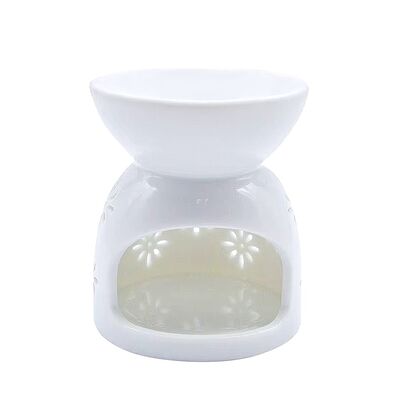 Tea Light Candle Holder Wax Melt Warmer Essential Oil Burner Ceramic Wax Melt Burners