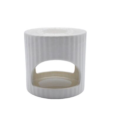 Wholsale Factory Ceramic Wax Oil burner Candle Holder Ceramic Aromatic Clear Wax Warmer for Yoga Spa Hotel Decoration