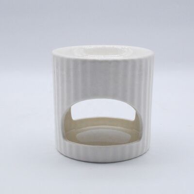 Wholsale Factory Ceramic Wax Oil burner Candle Holder Ceramic Aromatic Clear Wax Warmer for Yoga Spa Hotel Decoration