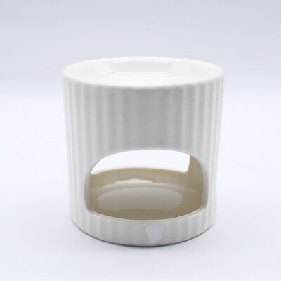 Wholsale Factory Ceramic Wax Oil burner Candle Holder Ceramic Aromatic Clear Wax Warmer for Yoga Spa Hotel Decoration