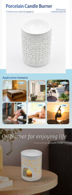 New Scented Candle Making Ceramic Luxury  Candle Holders for Yoga