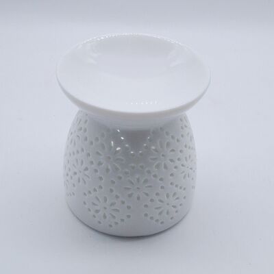 Wholesale Wax Burner Candle Holder China Good Quality Porcelain Candle Burner for Holiday Decoration