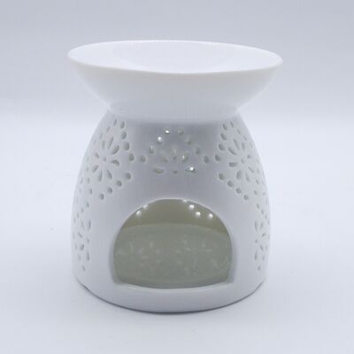 Wholesale Wax Burner Candle Holder China Good Quality Porcelain Candle Burner for Holiday Decoration