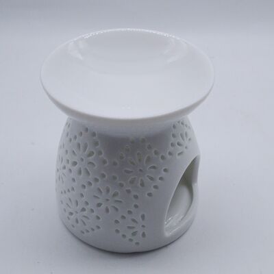 Wholesale Wax Burner Candle Holder China Good Quality Porcelain Candle Burner for Holiday Decoration