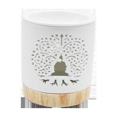 Novelty Toy Gifts Ceramic Christmas Candle Holder for One Candle  Lovely Ceramic Tart Oil Burner for Valentines Day Gift