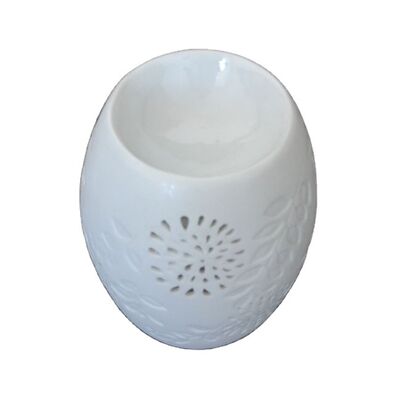 White Porcelain Electric Ceramic Oil Burner Novelty Gifts