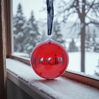 Superior Quality Christmas Bauble Can Be Hung with  Customisable Gift Boxes  for Gift-giving