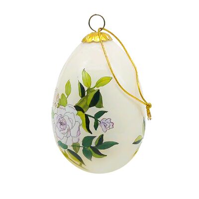 Artist-handpainted Glass Bauble Gift Featuring Bespoke Easter Motifs