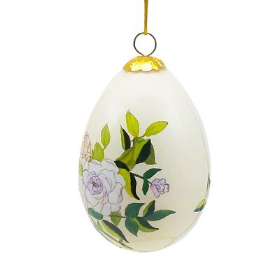 Artist-handpainted Glass Bauble Gift Featuring Bespoke Easter Motifs