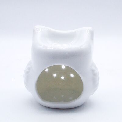 Animal-shaped White Ceramic Scented Candle with Essential Oils, a Tabletop Ornament for Enhancing Indoor Ambience