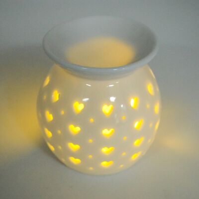 Hot Selling Ceramic Essential Oil Burner Aromatherapy Wax Melt Perfume Lamp with for Home