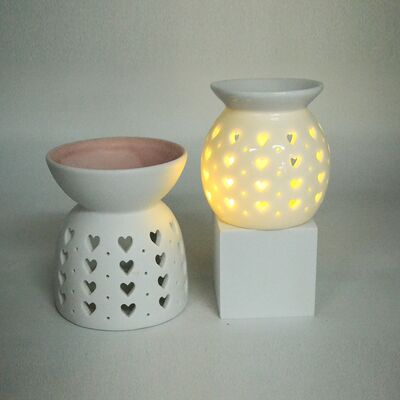 Hot Selling Ceramic Essential Oil Burner Aromatherapy Wax Melt Perfume Lamp with for Home