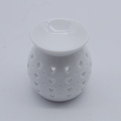 Personalized Ceramic Aromatherapy burner Candle Holder Wax Melt Burner Melter Warmer Essential Oil Burner Incense Aroma Diffuser