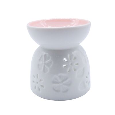 Bulk Purchase Customize Wax Melt Burner Melter Warmer Essential Oil Burner Incense Aroma Diffuser Ceramic Candle Holder