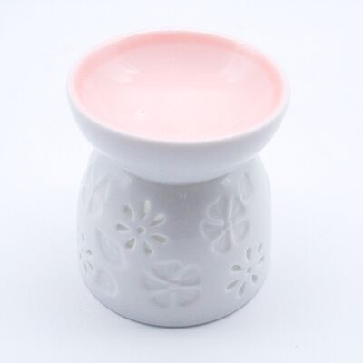Bulk Purchase Customize Wax Melt Burner Melter Warmer Essential Oil Burner Incense Aroma Diffuser Ceramic Candle Holder