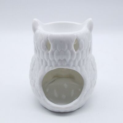 Customize Ceramic Tea Light Candle Holder Wax Melt Burner Melter Warmer Essential Oil Burner Incense Aroma Diffuser, Home Decor