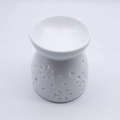 Factory Wholesale Customize Ceramic Candle Holder Wax Melt Burner Melter Warmer Essential Oil Burner Incense Aroma Diffuser