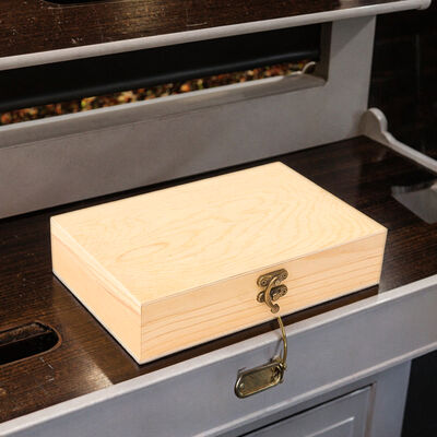 Customizable Light-coloured Wooden Decorative Boxes for Various Purposes for Any Setting