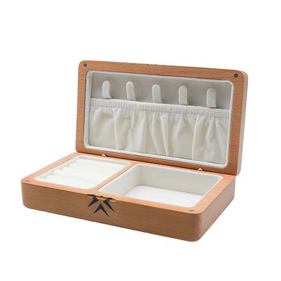 Custom Logo Eco-Friendly Wood Package Case Jewellery Presentation Box for Gift & Craft