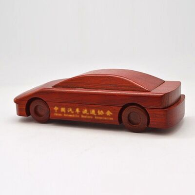 Wooden Pen case in Automotive Design, Available in Multiple Wood Finishes, Suitable for Corporate Gifts.